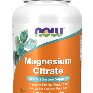 Magnesium Citrate Nervous System Support 120 Veg Capsules